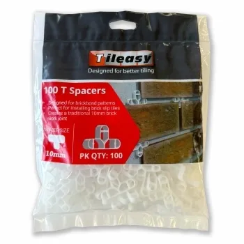 10mm T Spacers pack of 100