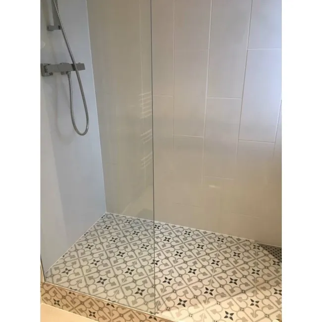 Brighton Grey Pattern Porcelain Floor Tiles