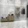 Carrara White Polished Marble Porcelain Floor Tile
