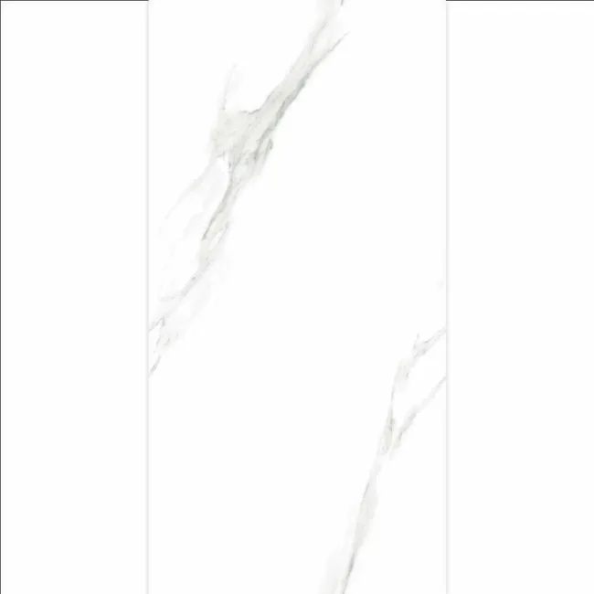 Alaskan Calacatta White Marble Effect Gloss Ceramic Wall Tile