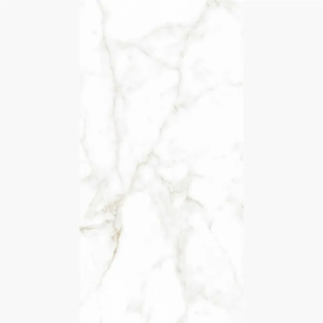Carrera Gold Marble Effect Rectified Polished Porcelain Wall & Floor Tile