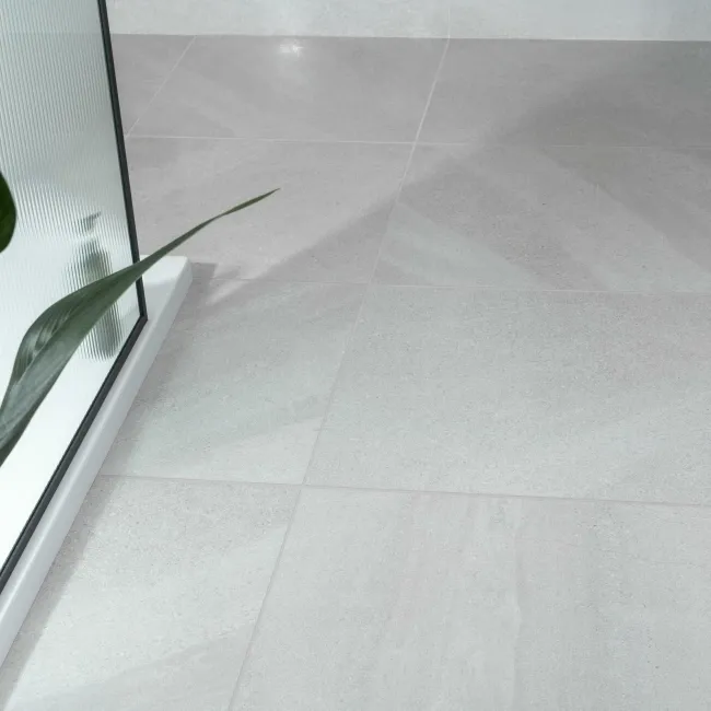 Galaxy Smoke Grey Stone Effect Semi Polished Porcelain Tile