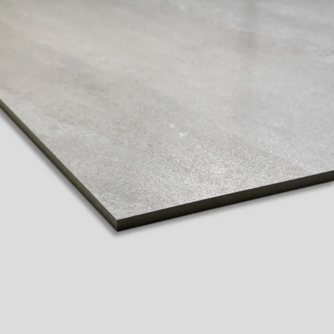 Galaxy Smoke Grey Stone Effect Semi Polished Porcelain Wall and Floor Tile