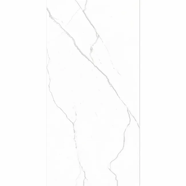 Roca Lincoln White Marble Effect Matt Porcelain Wall & Floor Tile