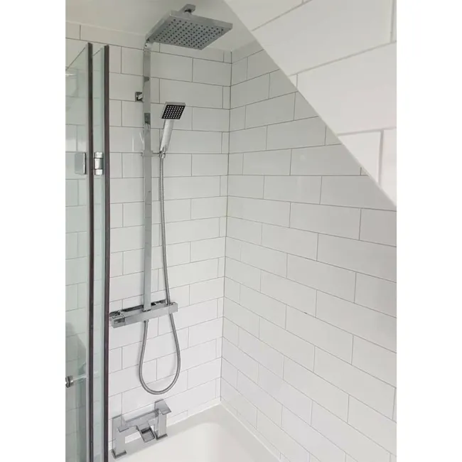 Linear Gloss Wall White Metro Tiles