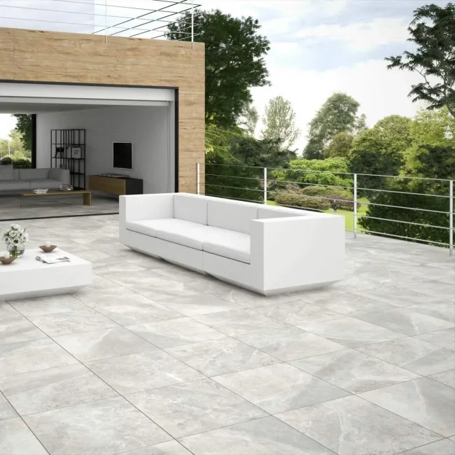 Maverick Grey Outdoor Slab Tiles