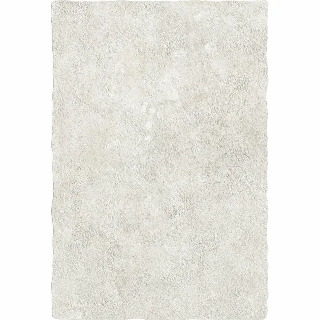 Mineral White Rustic Edge Stone Effect Porcelain Tile