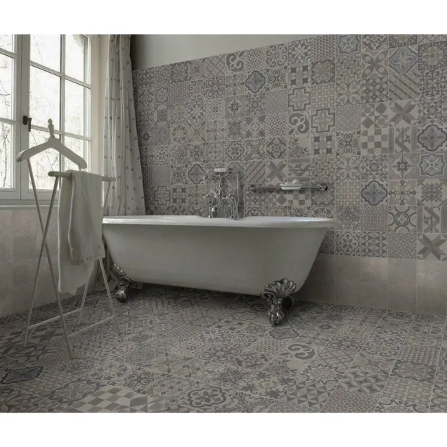 Skyros Grey Wall and Floor Tiles