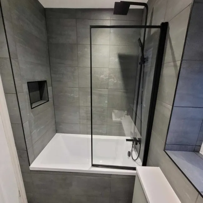 Cliff Grafite Grey Porcelain Wall And Floor Tiles