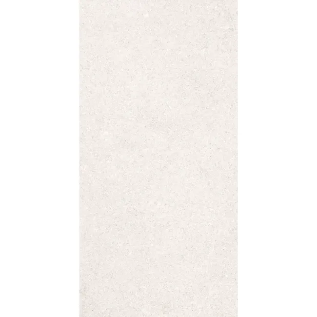 Everlast White Concrete Effect Matt Porcelain Wall & Floor Tile