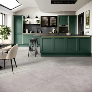 Ares Grey Cement Effect Matt Large Porcelain Floor Tile