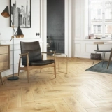 SandWood Dark Oak Wood Effect Matt Porcelain Floor Tile
