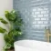 Metro Retro Bevelled Pale Blue Gloss Wall Tile