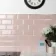 Metro Retro Bevelled Rose Pink Gloss Wall Tile