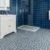 Agadir Blue Pattern Matt Ceramic Floor Tile