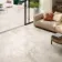 Mylos Ivory Stone Effect Matt Porcelain Floor Tile