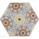 Andalucia Hexagon Patterned Porcelain Wall And Floor Tiles