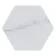 Cipriani Hexagon White Marble Effect Matt Porcelain Wall and Floor Tile