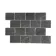 Esla Black Cobblestone Effect Matt Porcelain Wall Tile