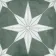 Supernova Star Green Patterned Matt Vitrified Ceramic Floor Tile