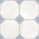 Leeds Blue Patterned Matt Porcelain Floor Tile