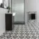 Rabat Black Pattern Matt Ceramic Floor Tile