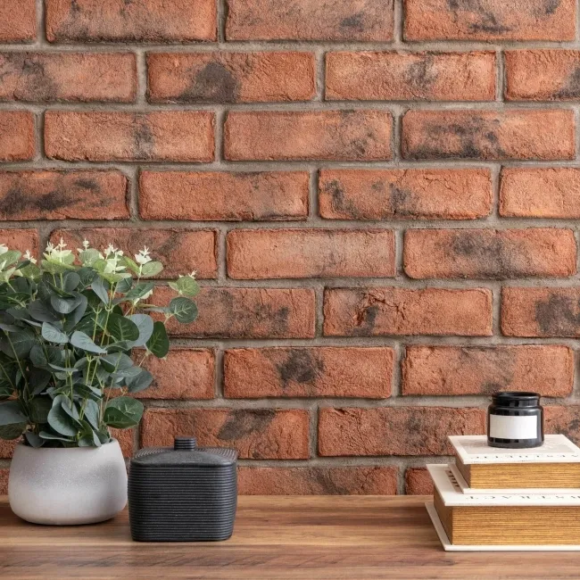 15mm Smoked Red Blend Brick Slips