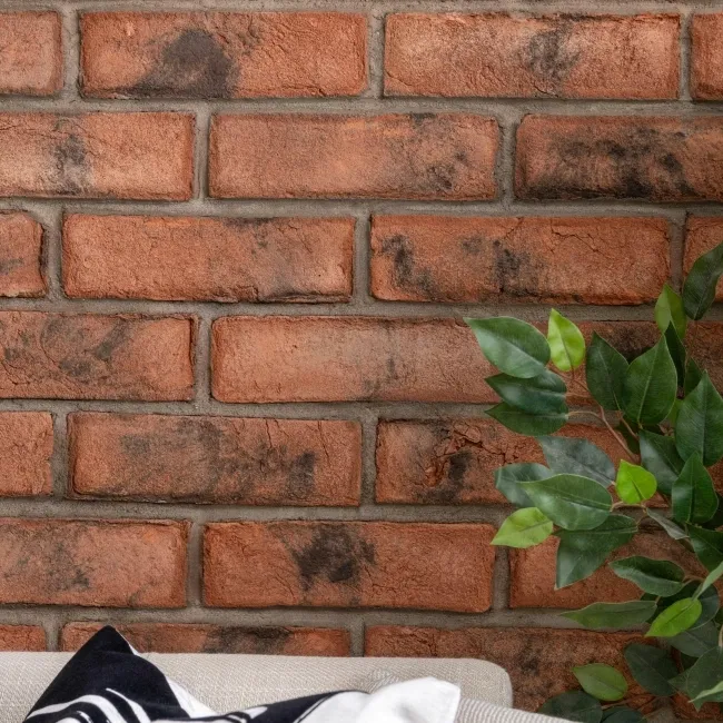 15mm Smoked Red Blend Brick Slips