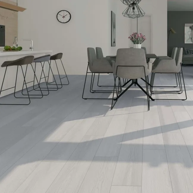 Mercurio Glacier White Luxury Click Vinyl Flooring 4mm