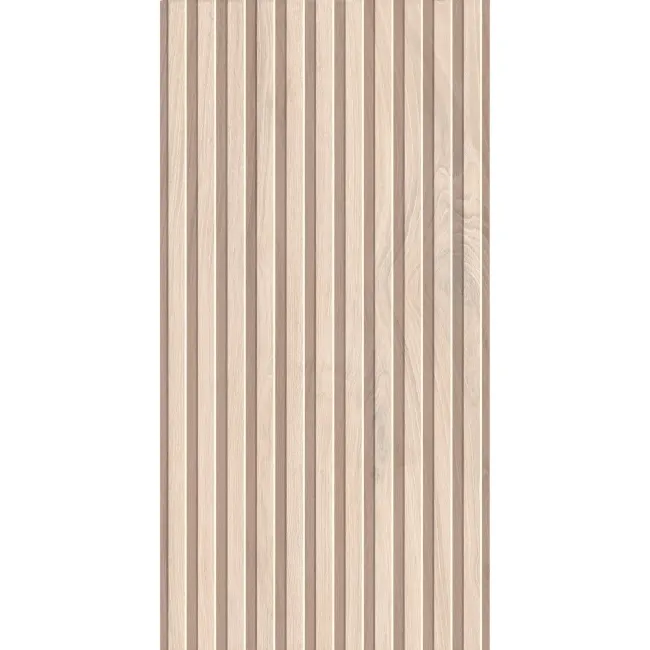 Dakaris Haya Slatted  Wood Effect Matt Porcelain Tile