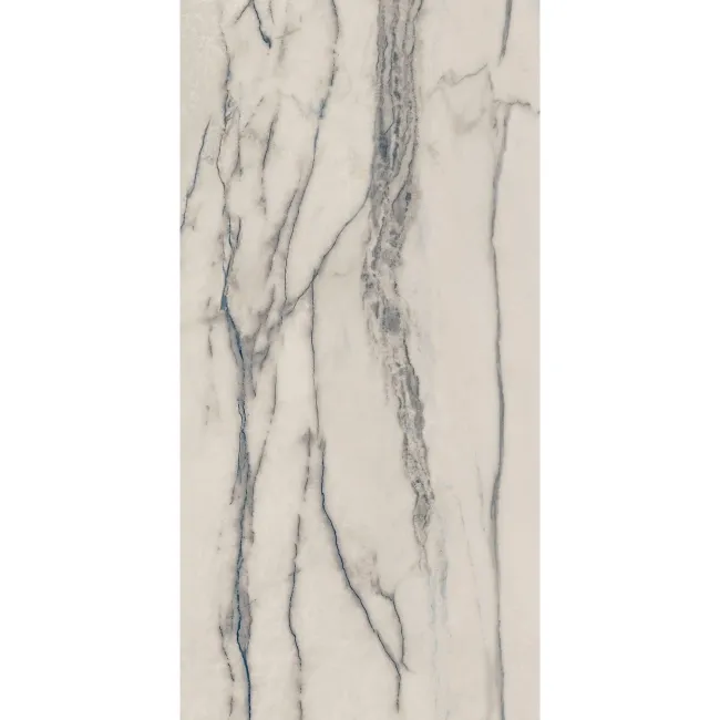 Amazonas Blue Marble Effect Semi Polished Porcelain Tile