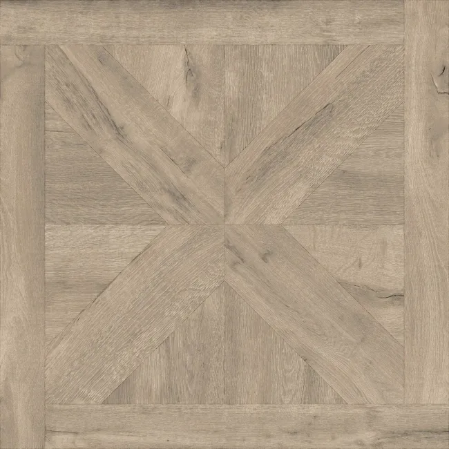 Aspen Taupe Woven Wood Effect Matt Porcelain Floor Tile