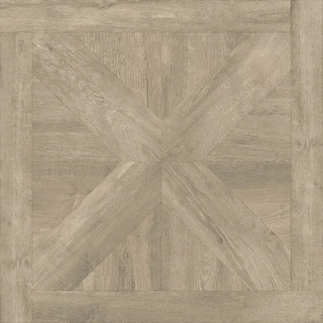 Aspen Taupe Woven Wood Effect Matt Porcelain Floor Tile