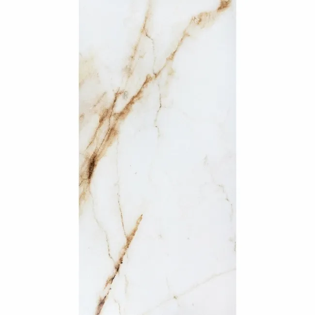 Barnaby White Marble Effect Matt Porcelain Wall and Floor Tile