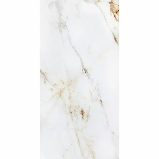 Barnaby White Marble Effect Matt Porcelain Wall and Floor Tile