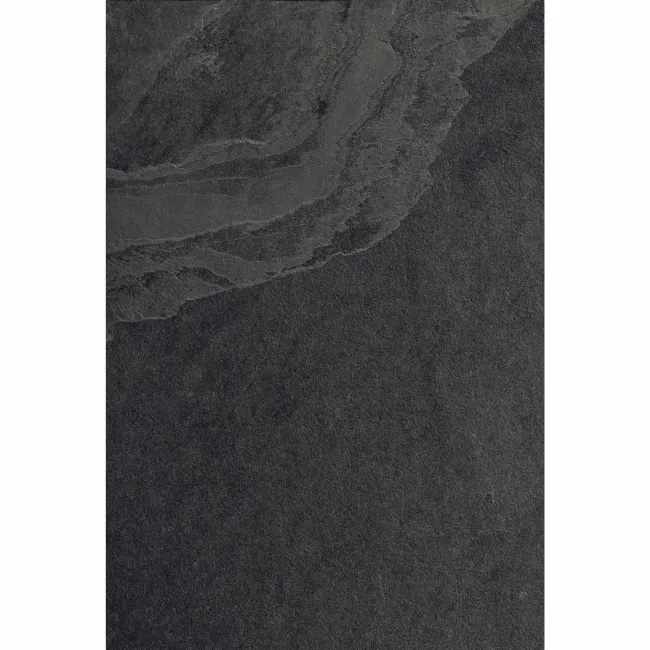 Black Slate Effect Matt Large Porcelain Outdoor Slab Tile