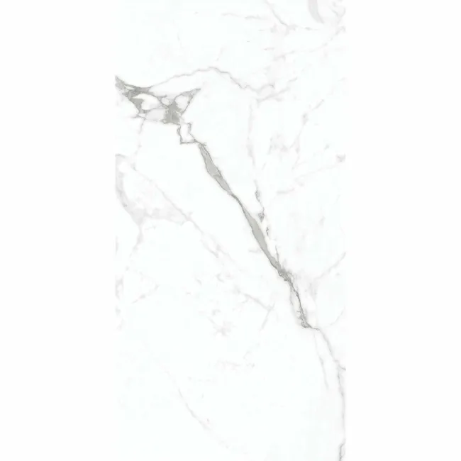 Carrera White Marble Effect Rectified Matt Porcelain Wall and Floor Tile