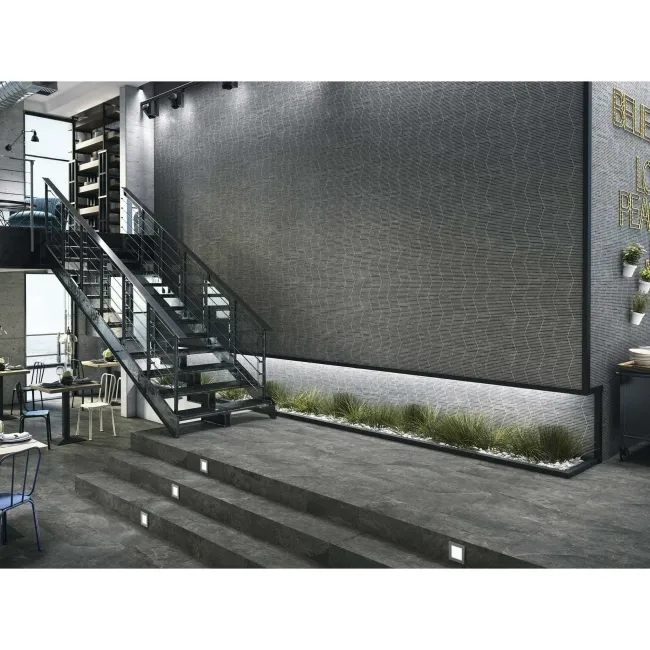 Coda Black Wall And Floor Tiles