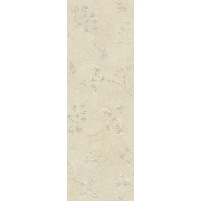 Roca Ostuni Floral Decor Beige Matt Ceramic Wall Tile