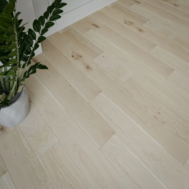 Delamere Modern Smooth Oak Engineered Wood Flooring 13x150mm Oiled