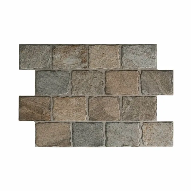 Filita Beige Cobblestone Effect Matt Porcelain Wall Tile