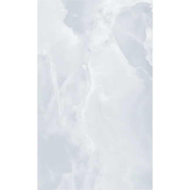 Garner Blue Onyx Marble Effect Gloss Ceramic Wall Tile