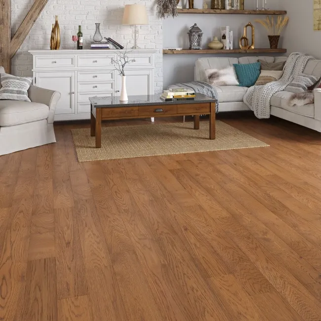Hartwell Dark Oak Engineered Wood Flooring 14mm Brushed & Oiled