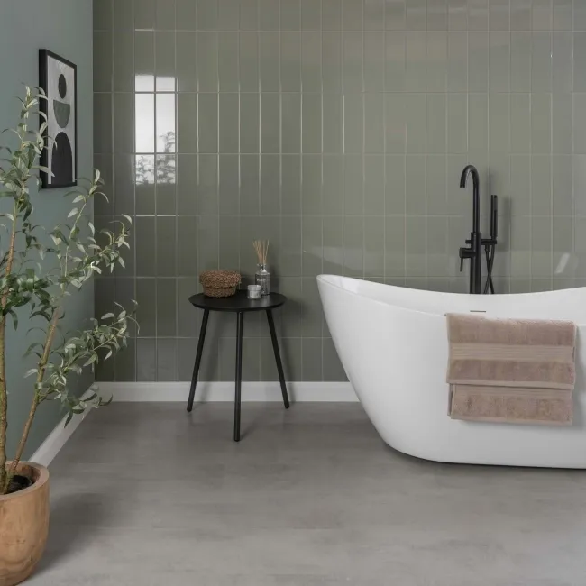 Linear Sage Gloss Wall Tiles