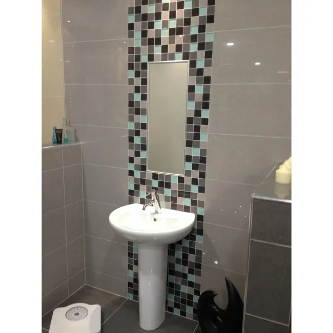 Lounge Light Grey Polished Porcelain Wall and Floor Tile