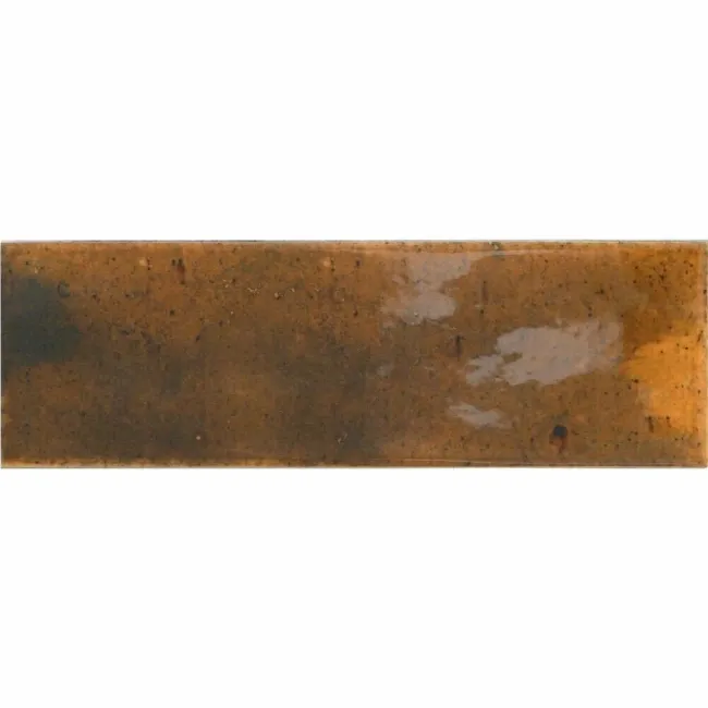 Luma Burnt Orange Gloss Ceramic Wall Tile