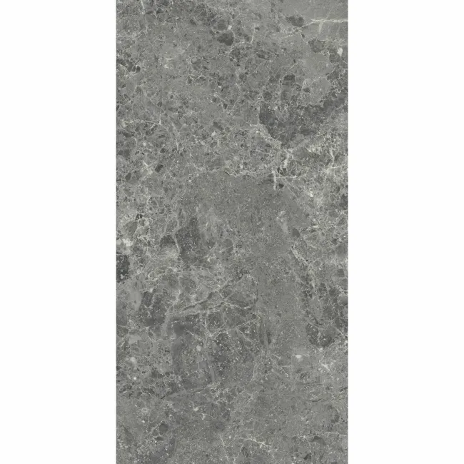 Roca Marais Dark Grey Marble Effect Matt Large Porcelain Tile