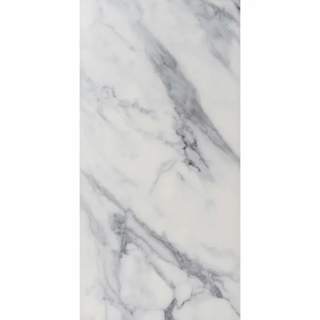 Marble Deluxe White Grouted Tile Effect Luxury Click Vinyl Flooring 5.5mm