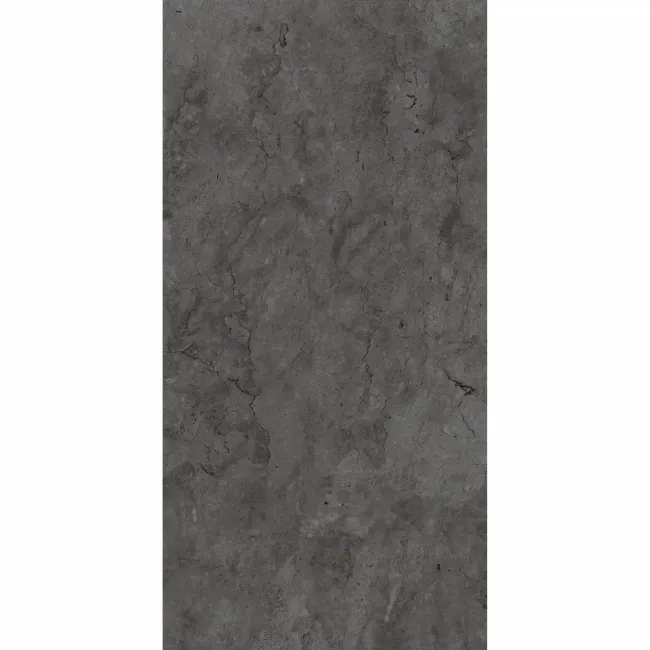 Marmostone Anthracite Rectified Matt Stone Effect Porcelain Wall and Floor Tile