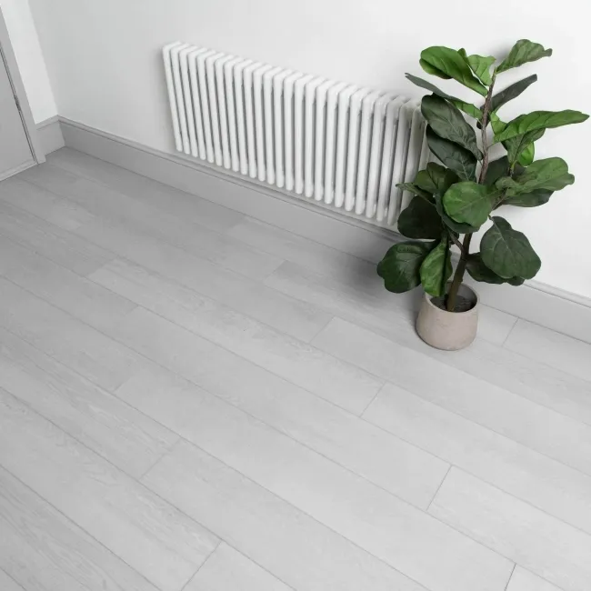 Mercurio Glacier White Luxury Click Vinyl Flooring 4mm